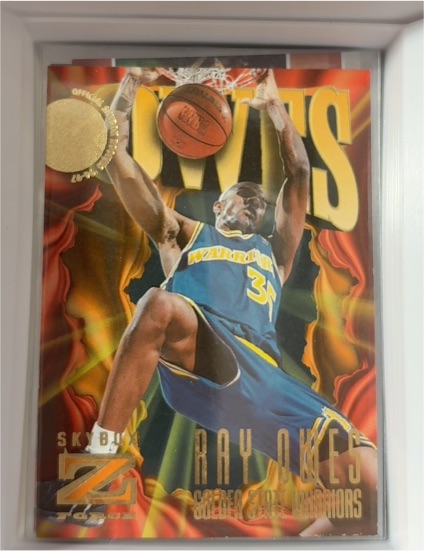 1996-97 Skybox Z-Force #160 Ray Owes — front