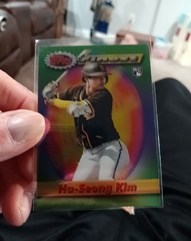2021 Topps Finest Flashbacks #175 Ha-Seong Kim — front