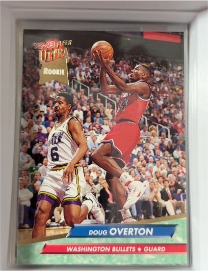 1992-93 Fleer Ultra #371 Doug Overton — front