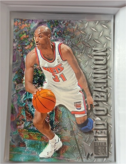 1996-97 Fleer Metal #62 Ed O'Bannon — front