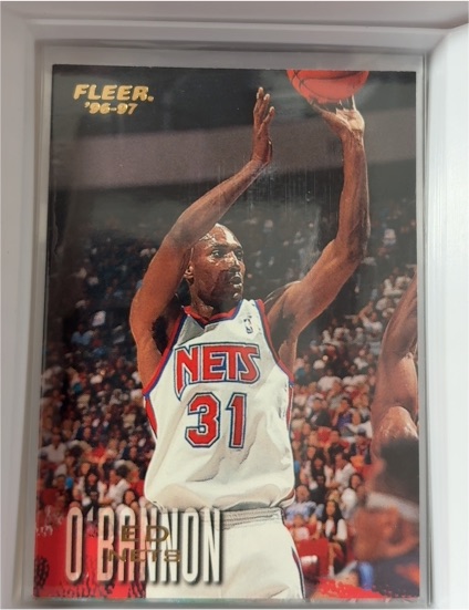 1996-97 Fleer #70 Ed O'Bannon — front