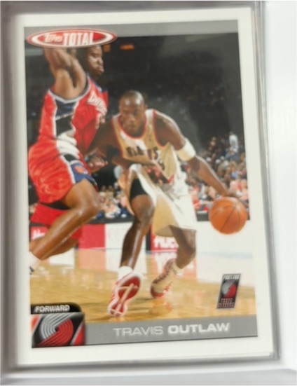2004-05 Topps Total #256 Travis Outlaw — front