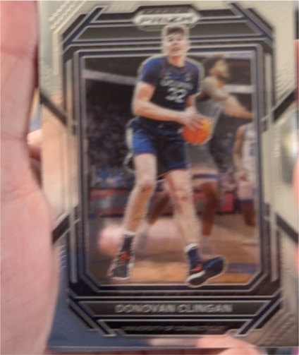 2023 Panini Prizm Draft Picks #48 Donovan Clingan — front