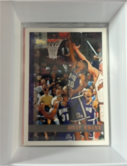1997-98 Topps #37 Billy Owens — front