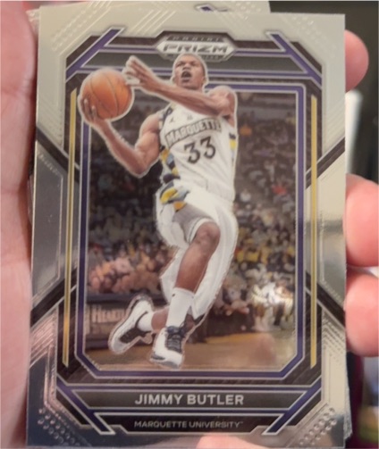 2023-24 Panini Prizm Draft Picks #56 Jimmy Butler Marquette Golden Eagles — front