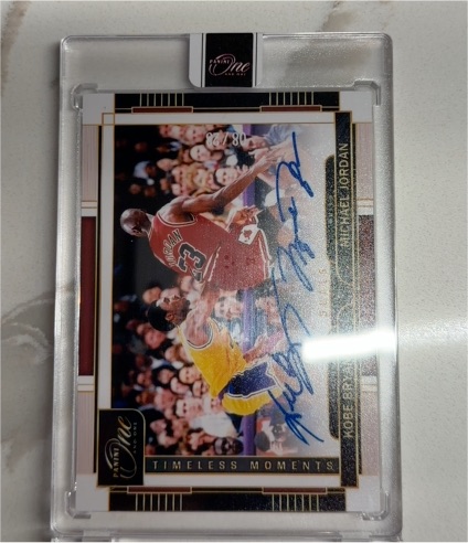 2024 Panini One and One Timeless Moments #TMA-MJ Michael Jordan — front
