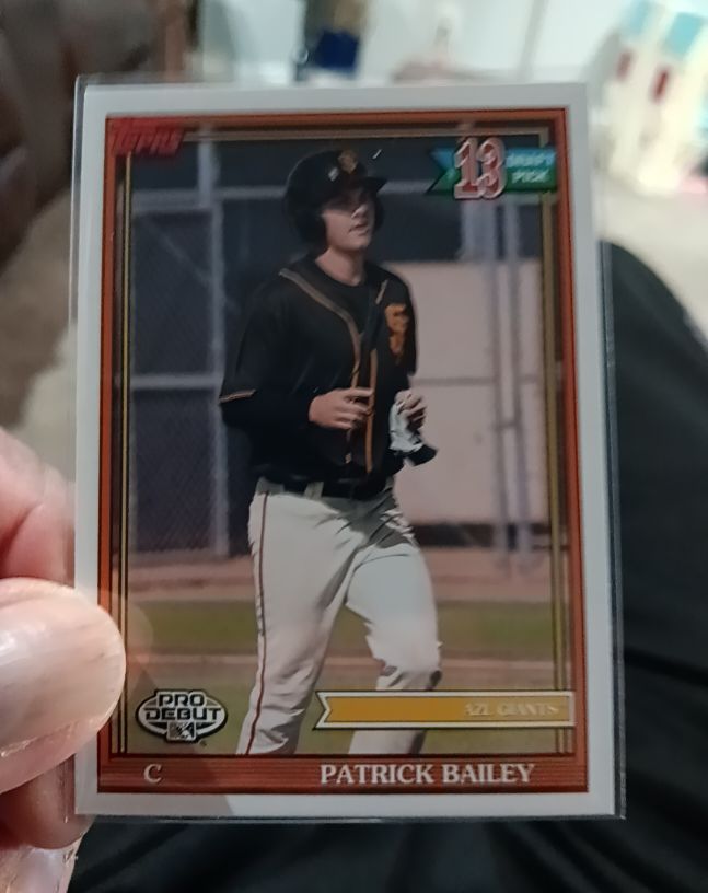 2021 Topps Pro Debut #PD-162 Patrick Bailey — front