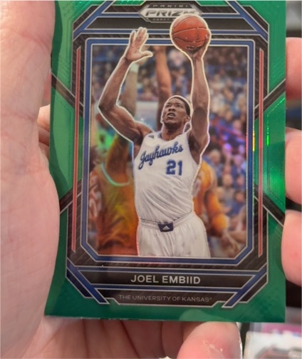 2023-24 Panini Prizm Draft Picks #52 Joel Embiid — front