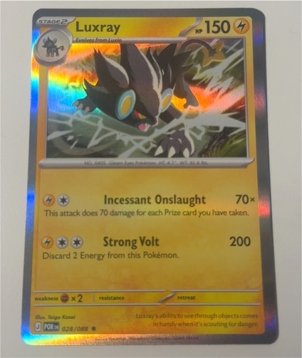 2022 Pokemon Perfect Order #028 Luxray — front