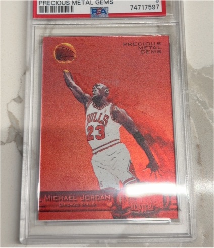 1997 Upper Deck Metal Universe #23 Michael Jordan — front