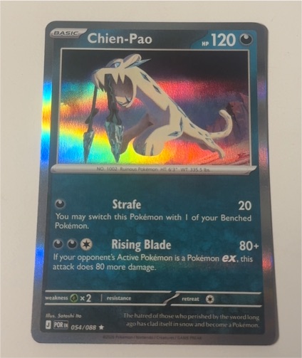 2023 Pokémon Perfect Order #054 Chien-Pao — front