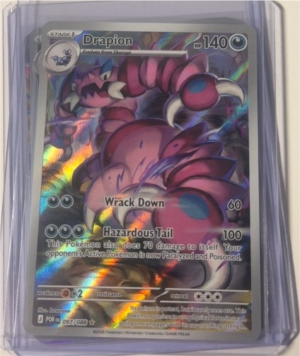 2026 Pokémon #097 Drapion — front