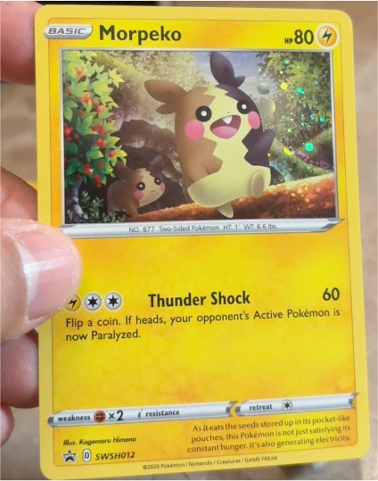 2020 Pokémon SWSH012 Morpeko — front
