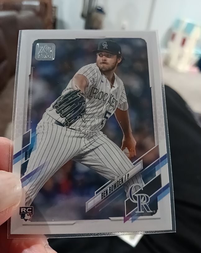 2021 Topps Update #US298 Ben Bowden — front