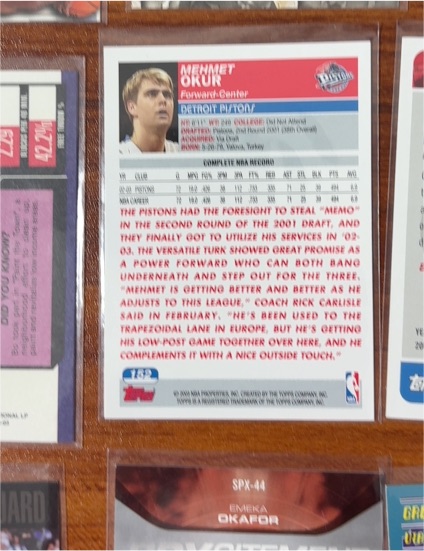 2003 Topps #112 Mehmet Okur — front