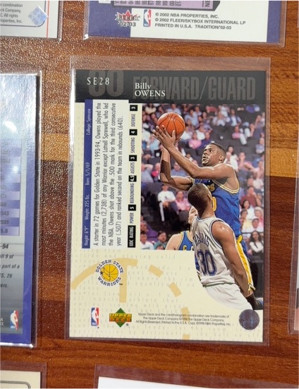 1994 Upper Deck Special Edition #SE28 Billy Owens — front
