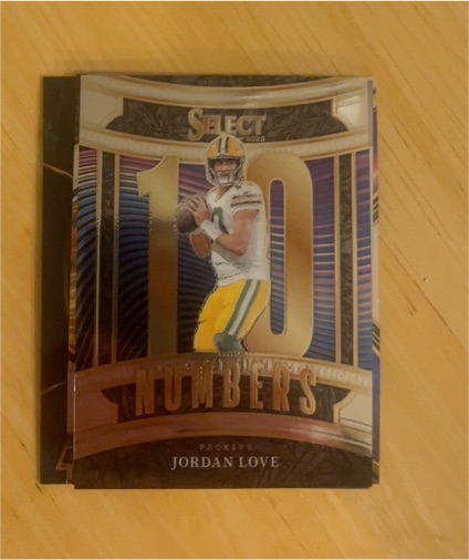 2025 Panini Select #7 Jordan Love — front