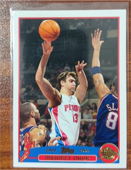 2003-04 Topps #152 Mehmet Okur — front