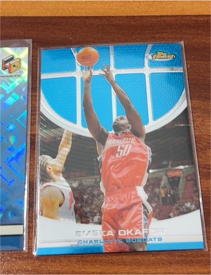 2005-06 Topps Finest #53 Emeka Okafor — front