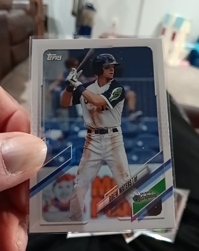 2021 Topps Pro Debut #PD-39 Drew Waters — front