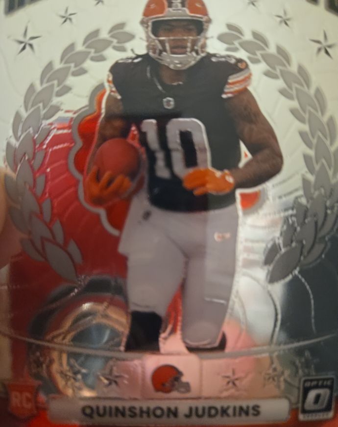 2025 Panini Donruss Optic #13 Quinshon Judkins Rookie Recruits — front