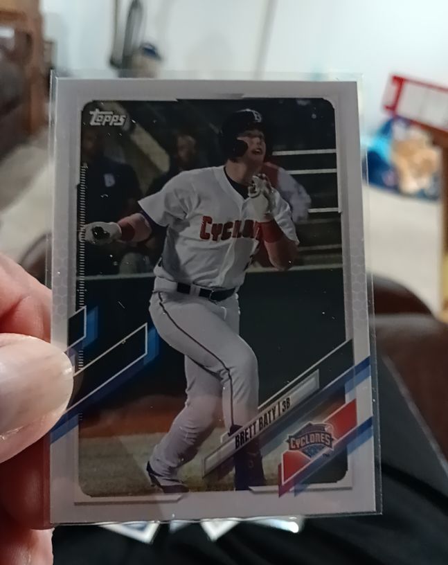 2021 Topps Pro Debut #PD-13 Brett Baty — front