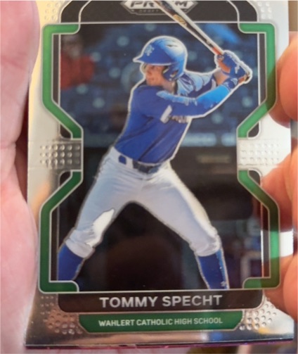 2022 Panini Prizm Draft Picks #PDP169 Tommy Specht — front