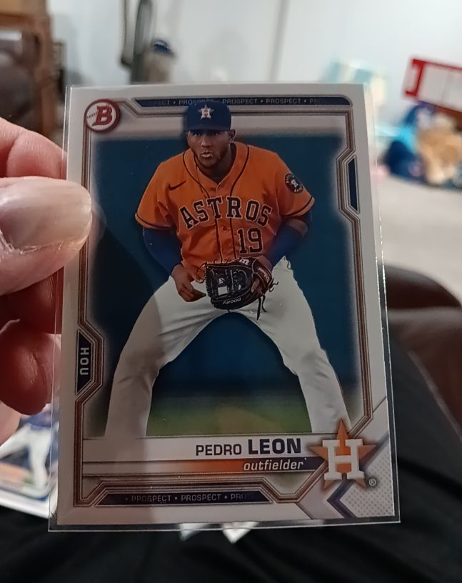 2022 Bowman Prospects #BP-115 Pedro Leon — front
