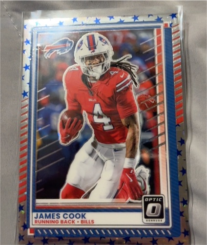 2025 Panini Optic #138 James Cook — front