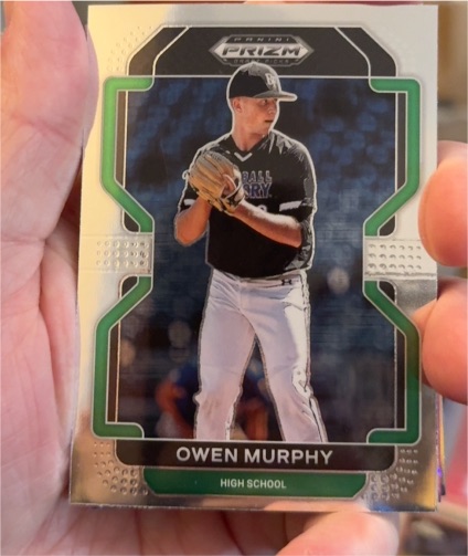2022 Panini Prizm Draft Picks #PDP20 Owen Murphy — front