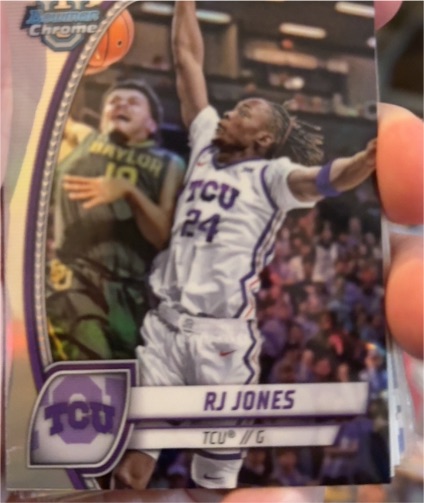 2024 Bowman Chrome University #84 RJ Jones — front