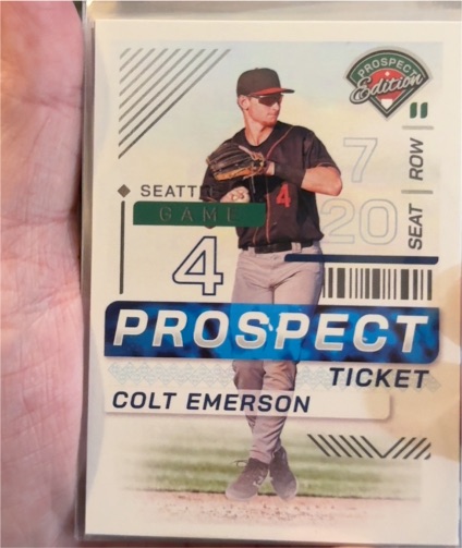 2024 Panini Prospect Edition #124 Colt Emerson — front