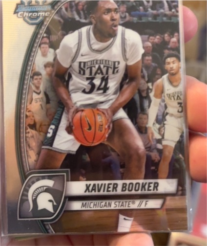 2024 Bowman University Chrome #ALT-9 Xavier Booker — front