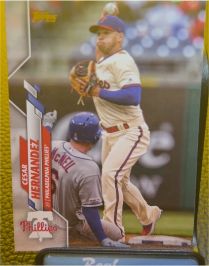2020 Topps #234 Cesar Hernandez — front