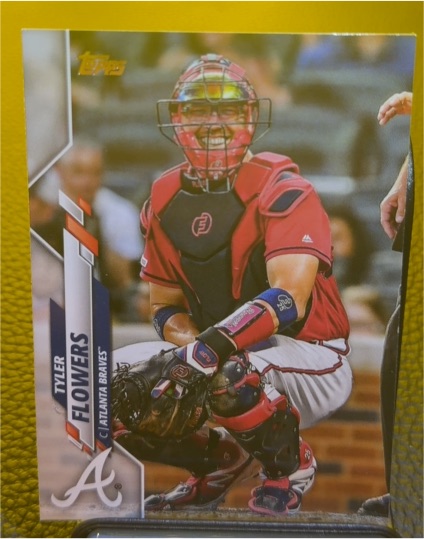 2020 Topps #142 Tyler Flowers — front
