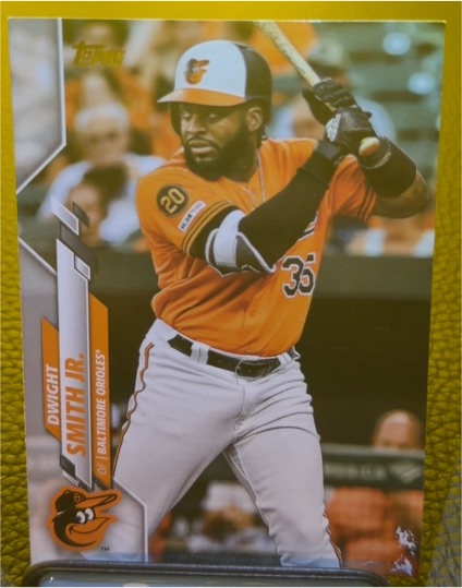 2020 Topps #146 Dwight Smith Jr. Baltimore Orioles — front