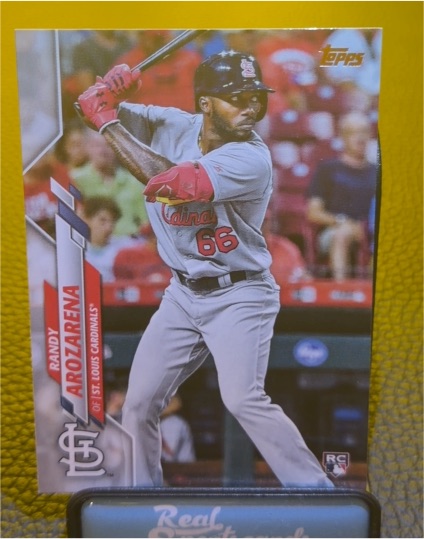 2020 Topps #229 Randy Arozarena — front