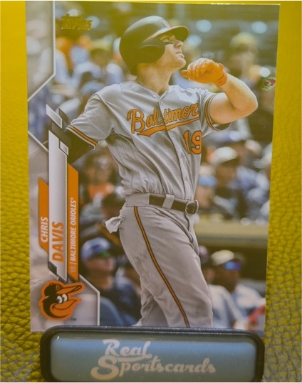 2020 Topps #328 Chris Davis — front