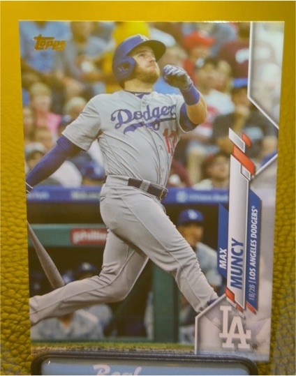 2020 Topps #255 Max Muncy — front