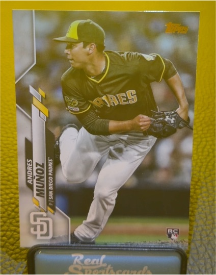 2020 Topps Series 1 #56 Andres Muñoz — front