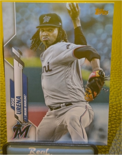 2020 Topps #270 Jose Urena — front