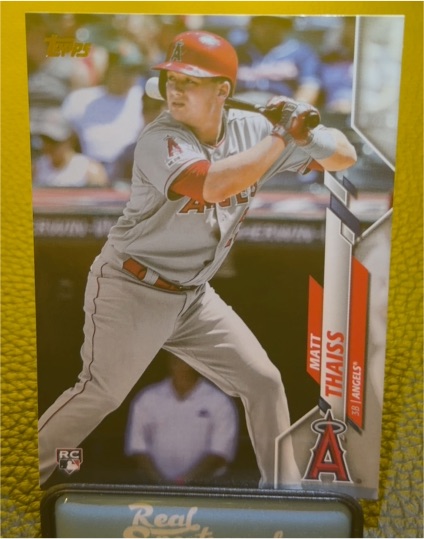 2020 Topps #115 Matt Thaiss — front