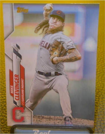 2020 Topps #241 Mike Clevinger — front
