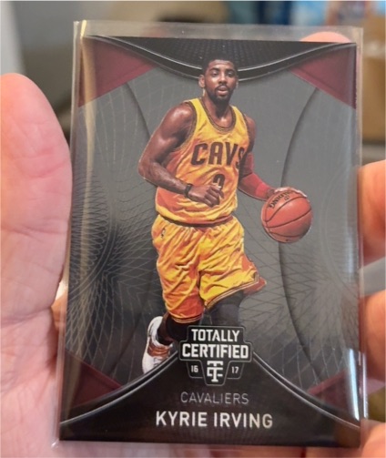 2016-17 Panini Totally Certified #55 Kyrie Irving — front