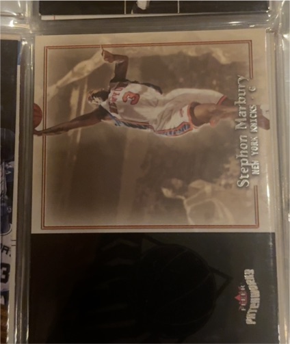 2003-04 Fleer Patchworks #57 Stephon Marbury — front