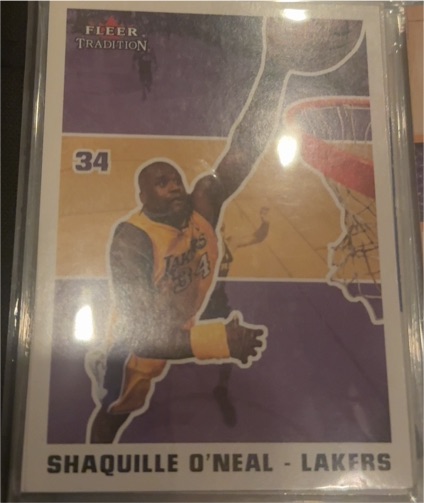 2003-04 Fleer Tradition #167 Shaquille O'Neal — front