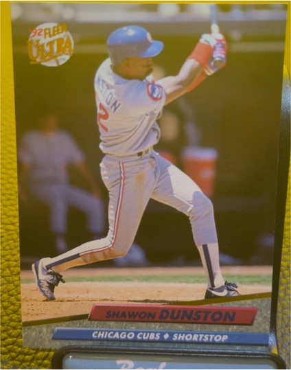 1992 Fleer Ultra #174 Shawon Dunston — front