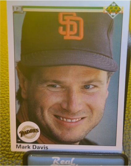 1990 Upper Deck #431 Mark Davis — front