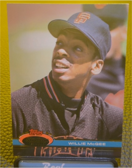 1991 Topps Stadium Club #335 Willie McGee — front