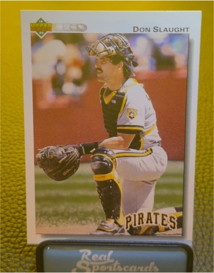 1992 Upper Deck #540 Don Slaught — front